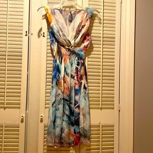 Multi color light weight dress